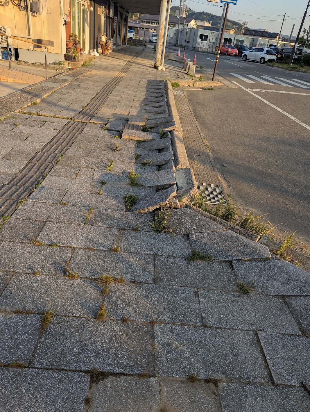 輪島の道路の現実